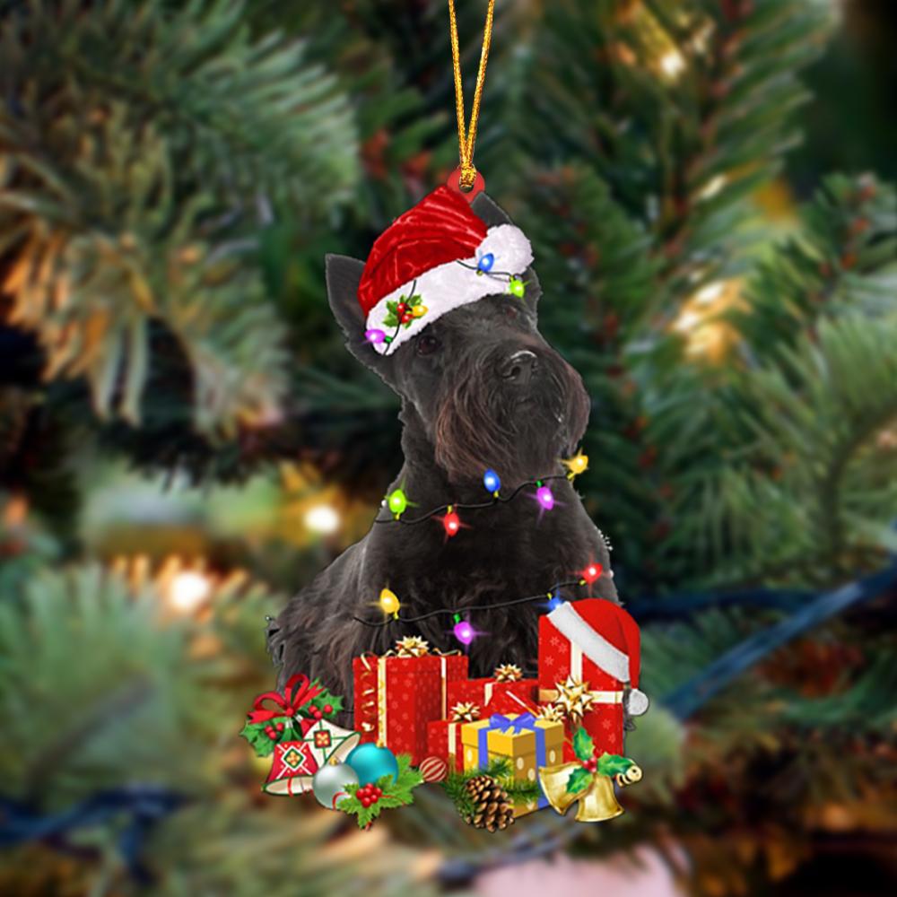 Ornament- Scottish Terrier-Dog Be Christmas Tree Hanging Ornament, Happy Christmas Ornament, Car Ornament