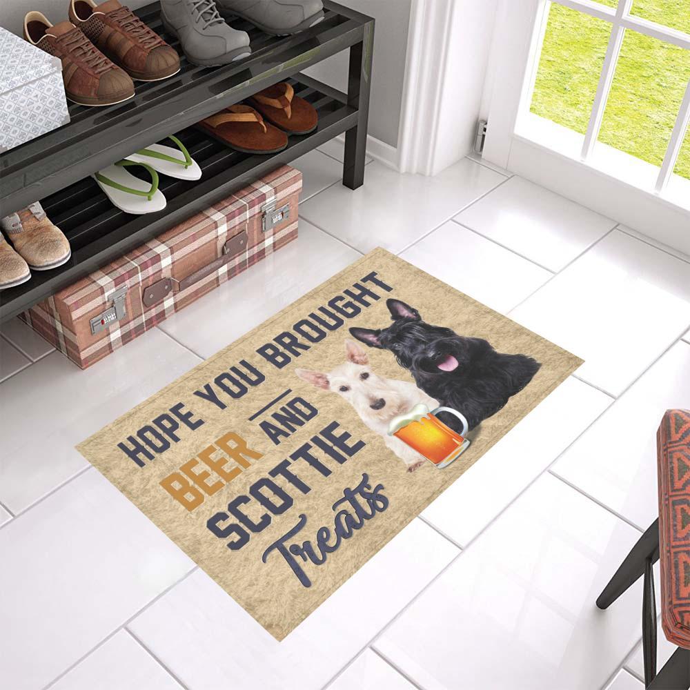 Scottish terrier beer Doormat