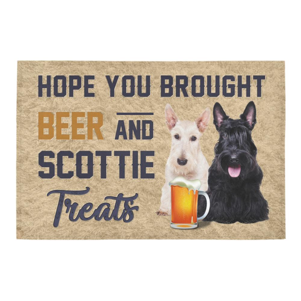 Scottish terrier beer Doormat
