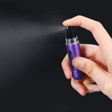 5/8ml Portable Mini Refillable Perfume Atomizer - Travel-size Aluminum Spray Bottle for Perfume