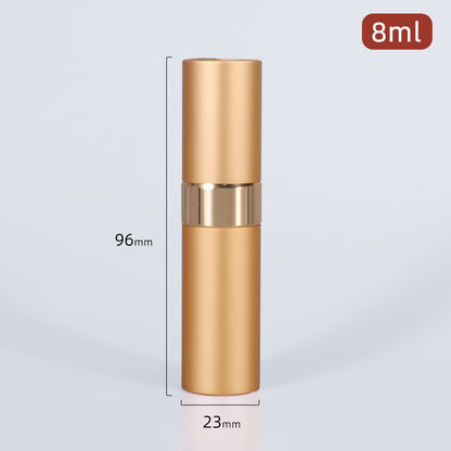 5/8ml Portable Mini Refillable Perfume Atomizer - Travel-size Aluminum Spray Bottle for Perfume