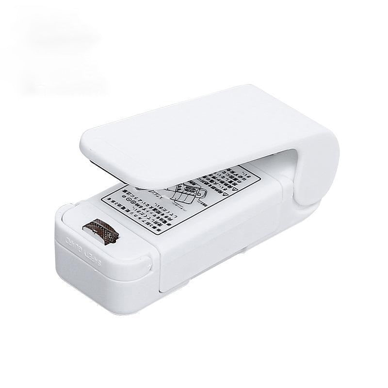 Mini Heat Bag Sealing Machine, Package Sealer Bags Thermal Plastic Food, Bag Closure Portable Sealer Packing, Kitchen Accessories