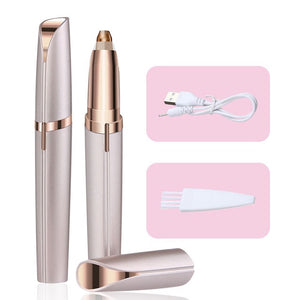 Efficient Women's Electric Eyebrow Trimmer - Safe Hair Removal  - Shaver for Eyebrows