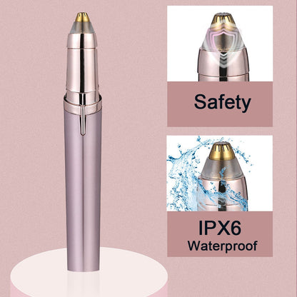 Efficient Women's Electric Eyebrow Trimmer - Safe Hair Removal  - Shaver for Eyebrows