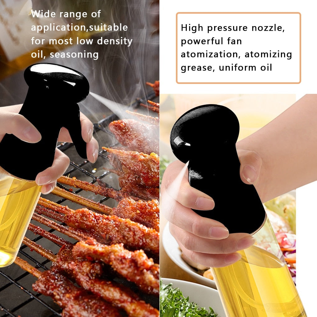 Oil Spray Bottle Kitchen Oil Bottle Cooking Baking Accessories Vinegar Mist Sprayer Barbecue Spray Bottle Cooking BBQ Tool