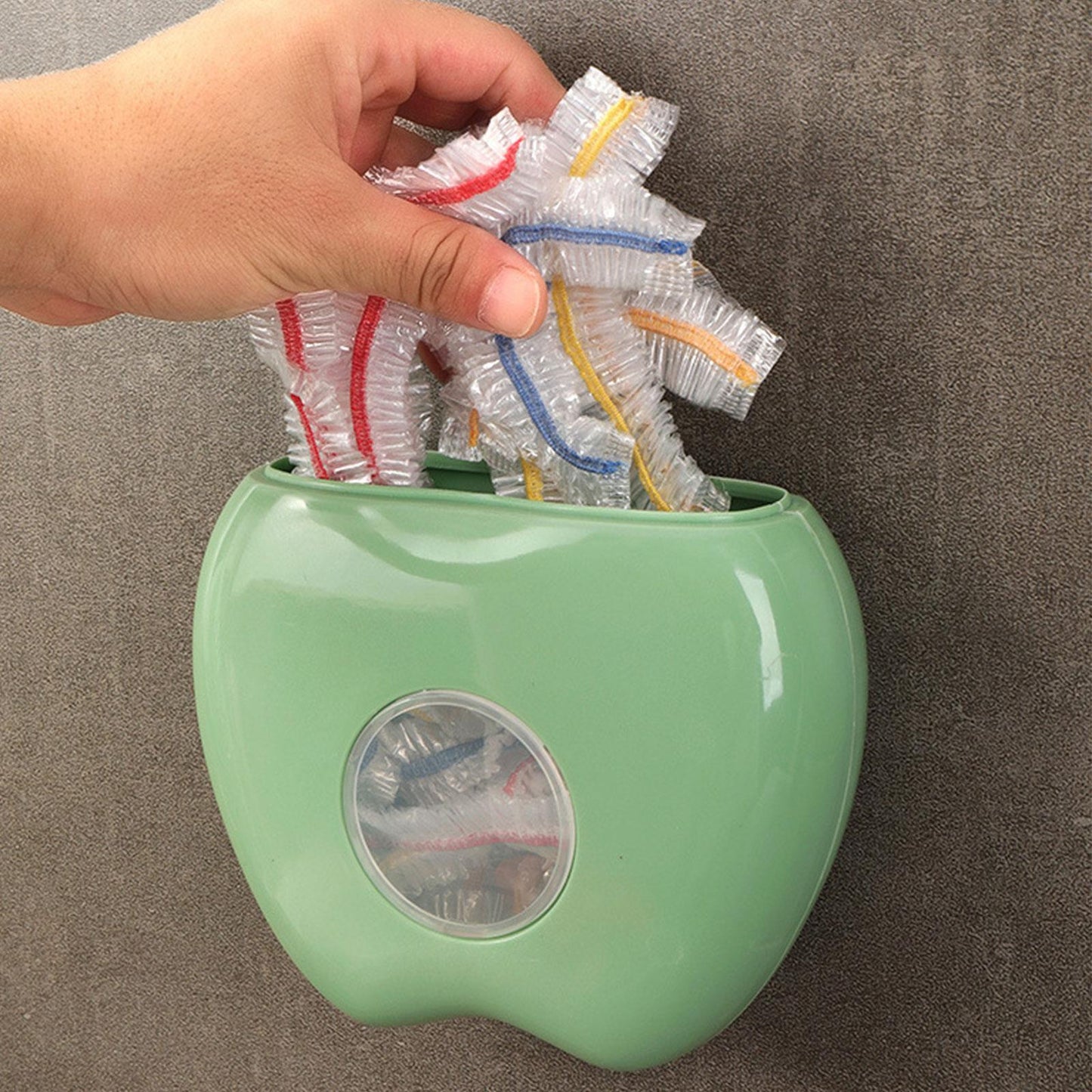 Plastic Wrap Storage Box Cling Film Organization Wall-mounted Dustproof Box Food Cover Plastic Wrap Rack Home Kitchen Storage