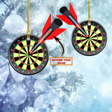 Custom Name Dart Ornament Dart Gift Car Ornament