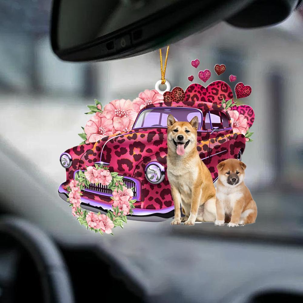 Shiba Inu-Make My Life-Two Sided Ornament