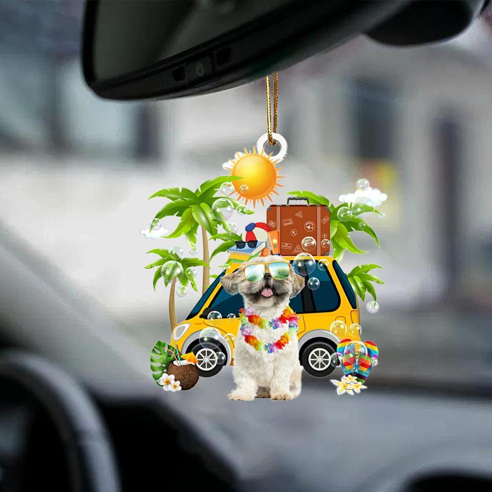 Shih Tzu-Nice Summer-Two Sided Ornament