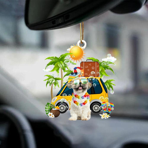 Shih Tzu-Nice Summer-Two Sided Ornament