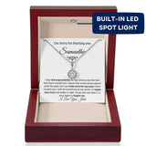 Personalized I'm Sorry Eternal Hope Necklace