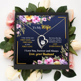 Forever Love Necklace - To My Wife - B&G - Love You Forever Card Gift For Wife For Mom Gift For