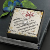 For Wife I Promised To Be By Your Side Forever Love Necklace
