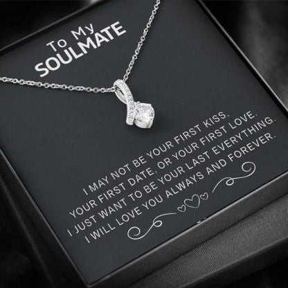 To My Soulmate Necklace - I Will Love You Always And Forever - Alluring Necklace - TGV