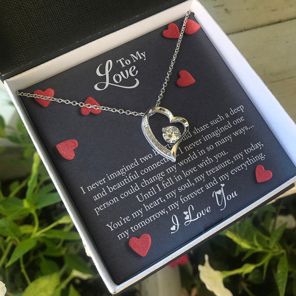 To My Love | You're My Heart | Forever Love Necklace