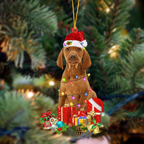 Godmerch- Ornament- Vizsla-Dog Be Christmas Tree Hanging Ornament, Happy Christmas Ornament, Car Ornament