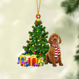 Godmerch- Ornament- Vizsla-Christmas Star Hanging Ornament, Happy Christmas Ornament, Car Ornament