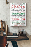 We're Gonna Have The Hap Hap Happiest Christmas Canvas And Poster, Wall Decor Visual Art