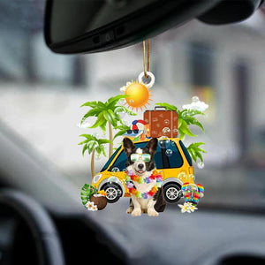 Welsh Corgi-Nice Summer-Two Sided Ornament