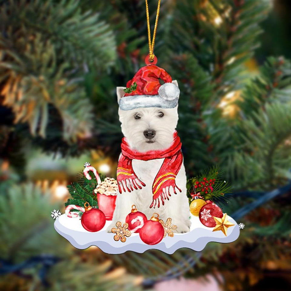 West Highland White Terrier-Better Christmas Hanging Ornament