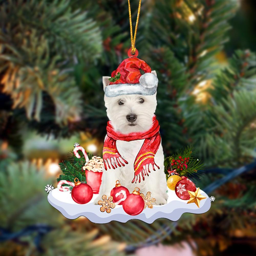 West Highland White Terrier-Better Christmas Hanging Ornament