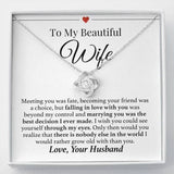 Wife Necklace Grow Old Together Forever Love Necklace - TGV
