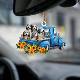 Bearded Collie -Take The Trip Classic- Two Sided Ornament