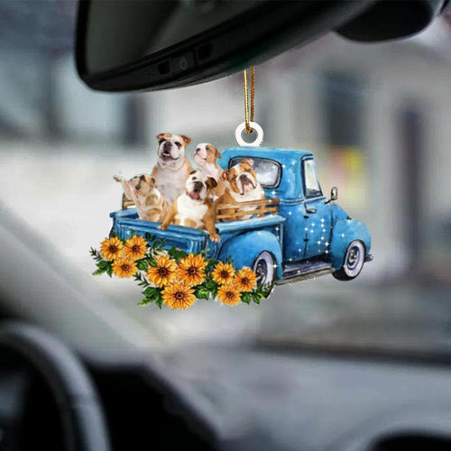 Bulldog -Take The Trip Classic- Two Sided Ornament