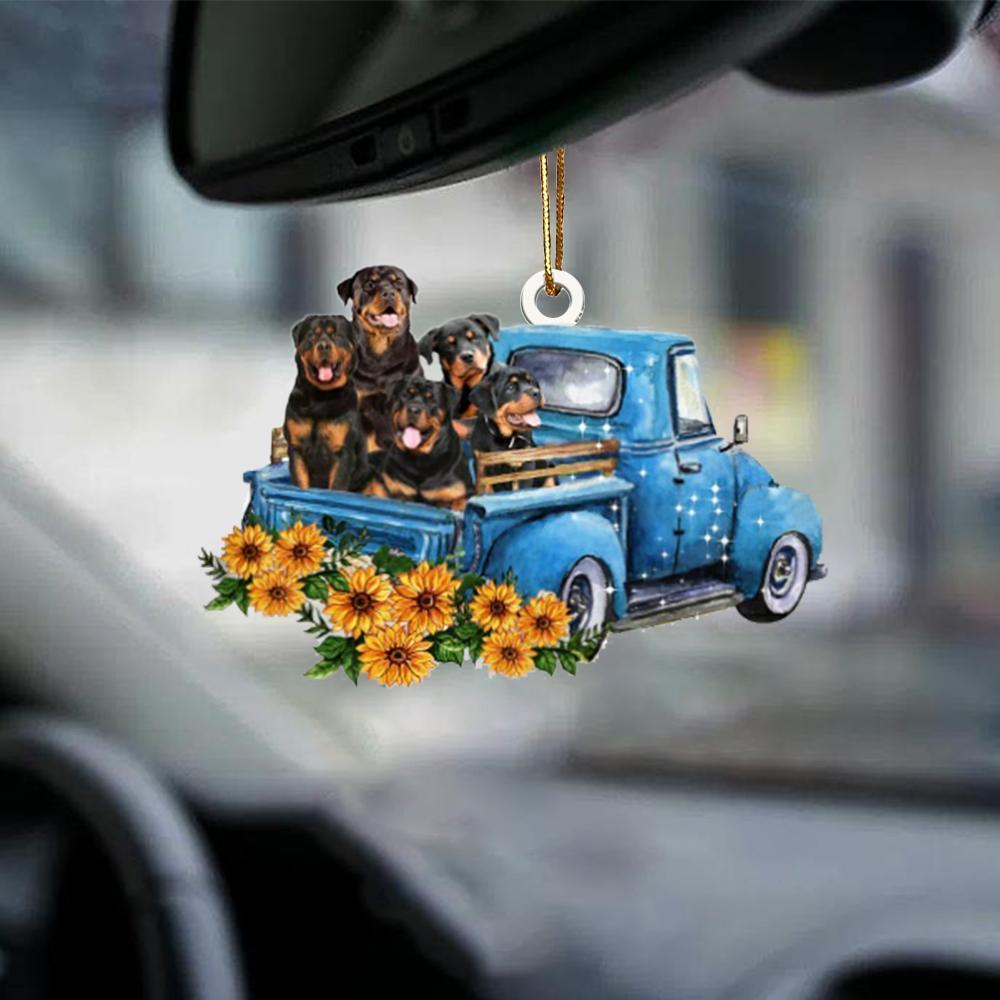 Rottweiler -Take The Trip Classic- Two Sided Ornament