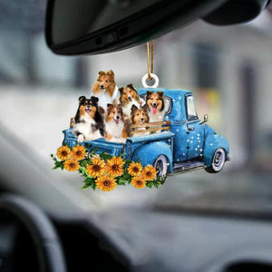 Sheltie -Take The Trip Classic- Two Sided Ornament