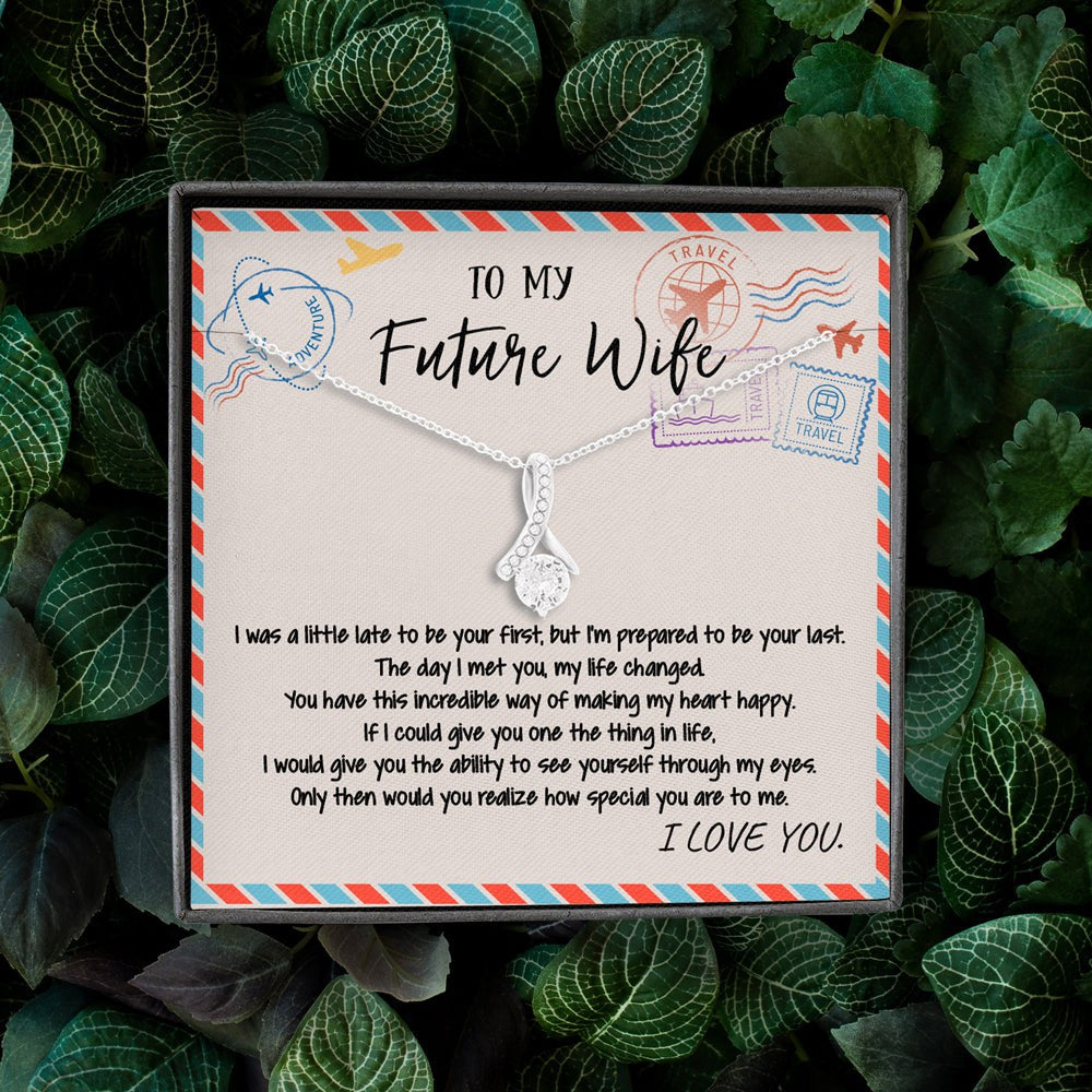 To Future Wife You Are Special To Me Envelope Alluring Beauty Necklace