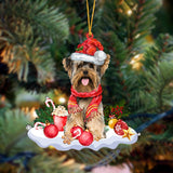 Ornament- Yorkshire Terrier 1-Better Christmas Hanging Ornament, Happy Christmas Ornament, Car Ornament