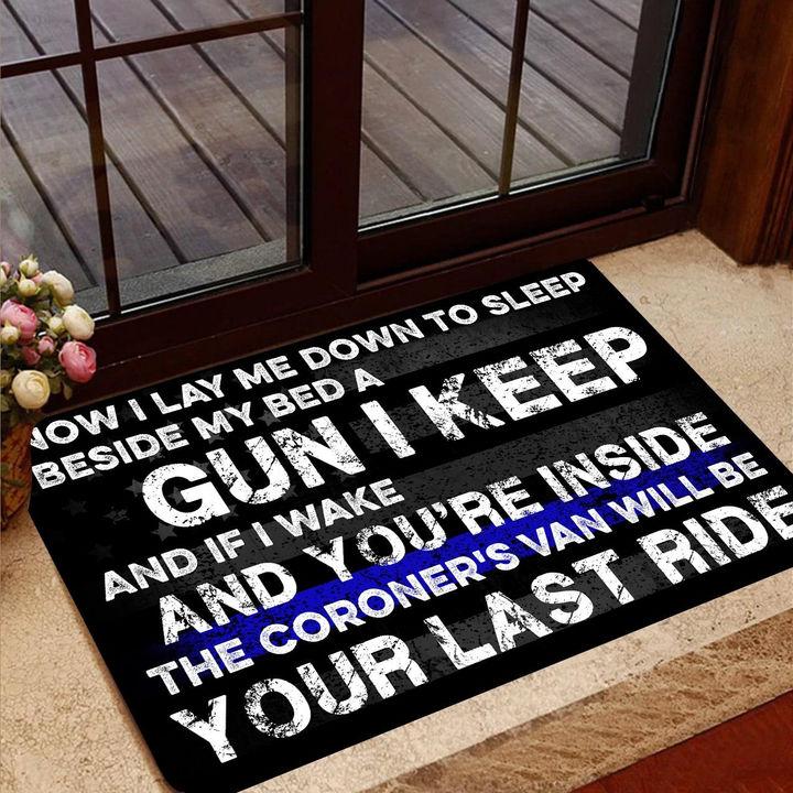 You're Inside The Coroner's Van - Doormat