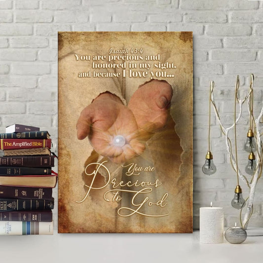 You are precious to God - Matte Canvas