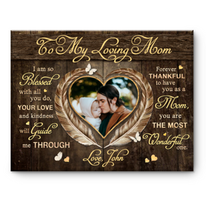 Mother’s Day Congratulation Gift For New Mom, To An Amazing Mom Canvas For Wife, First Time Mom Gift For Mother’s Day