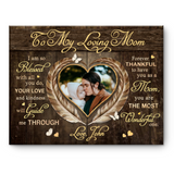 Mother’s Day Congratulation Gift For New Mom, To An Amazing Mom Canvas For Wife, First Time Mom Gift For Mother’s Day