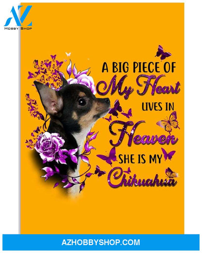 A big piece of my heart lives in heaven widow poster
