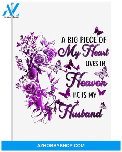 A big piece of my heart lives in heaven widow poster