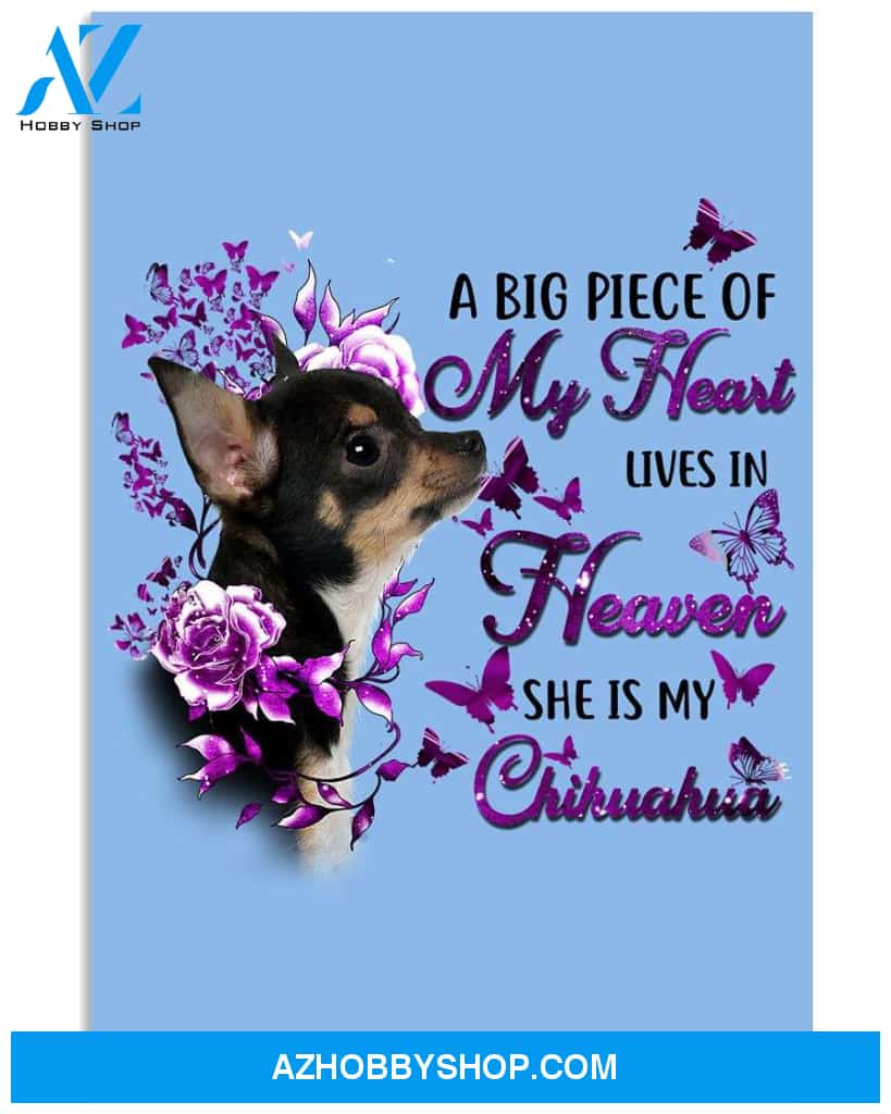 A big piece of my heart lives in heaven widow poster