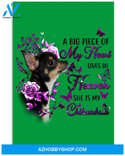 A big piece of my heart lives in heaven widow poster