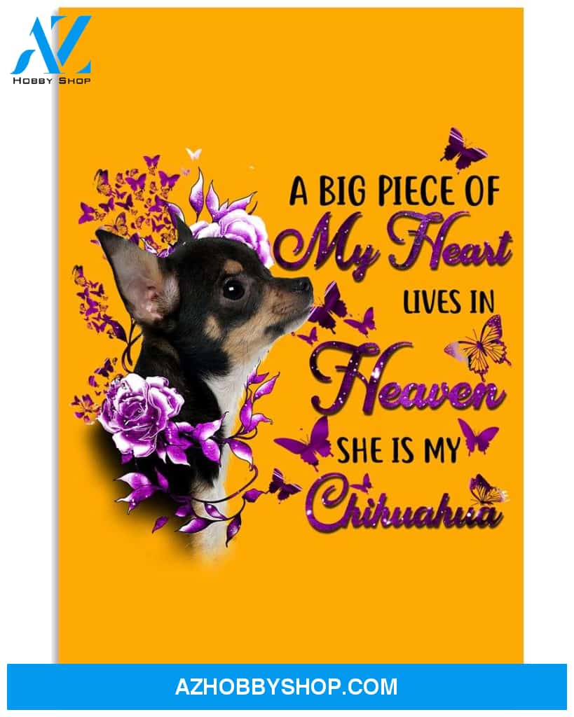 A big piece of my heart lives in heaven widow poster
