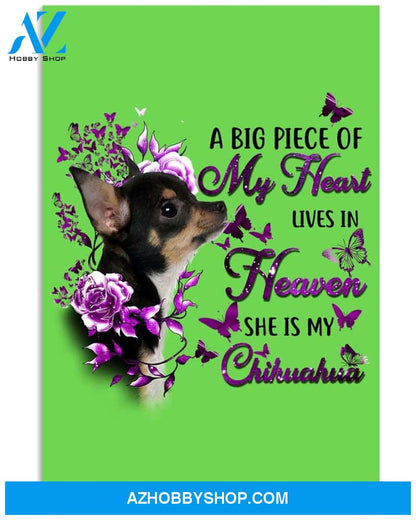 A big piece of my heart lives in heaven widow poster
