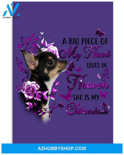 A big piece of my heart lives in heaven widow poster