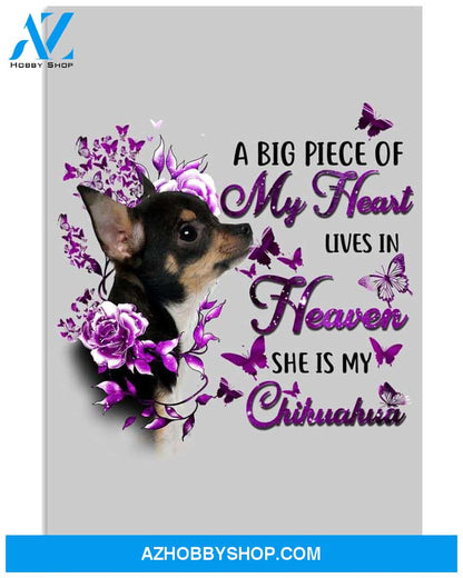 A big piece of my heart lives in heaven widow poster