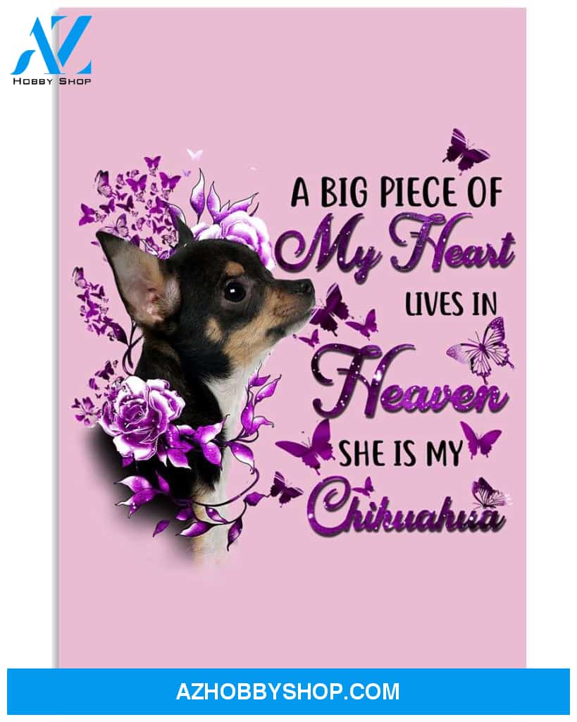 A big piece of my heart lives in heaven widow poster