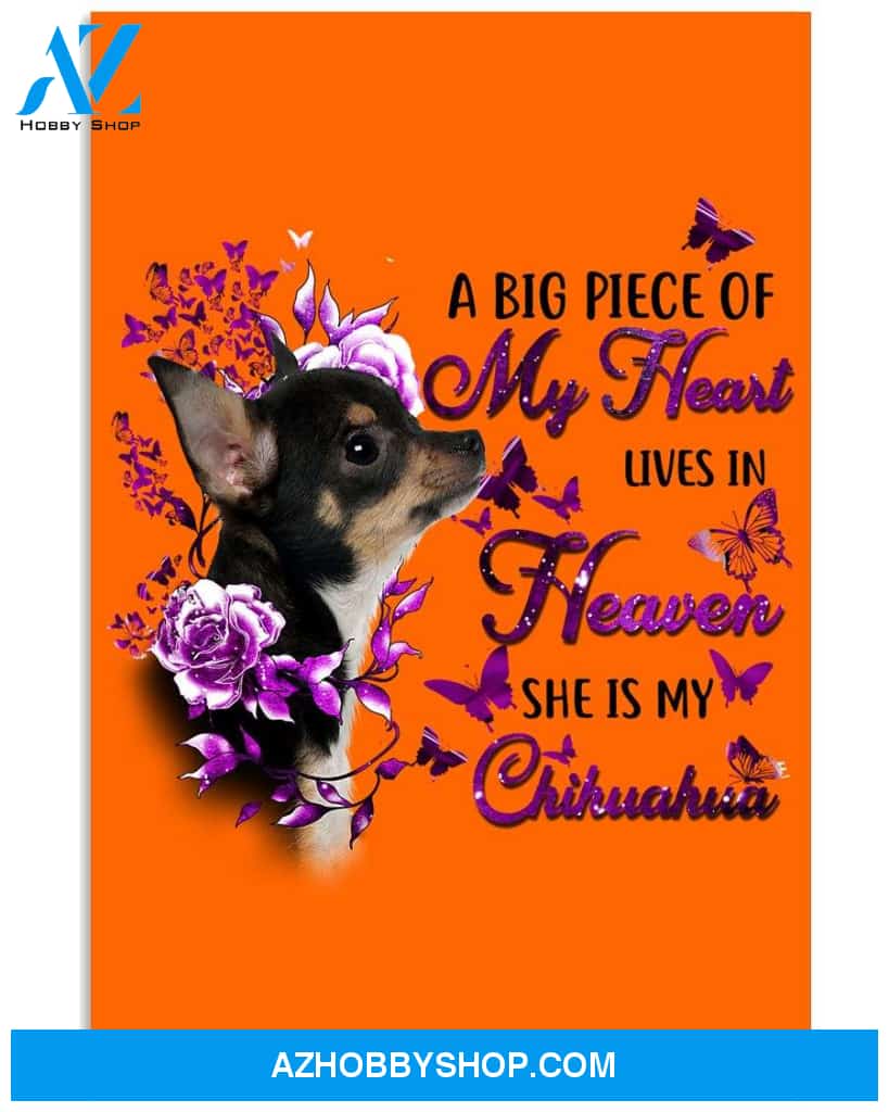 A big piece of my heart lives in heaven widow poster