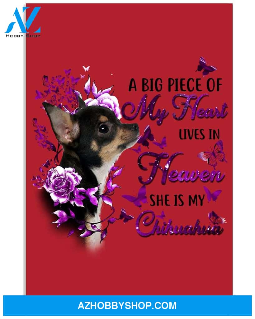 A big piece of my heart lives in heaven widow poster