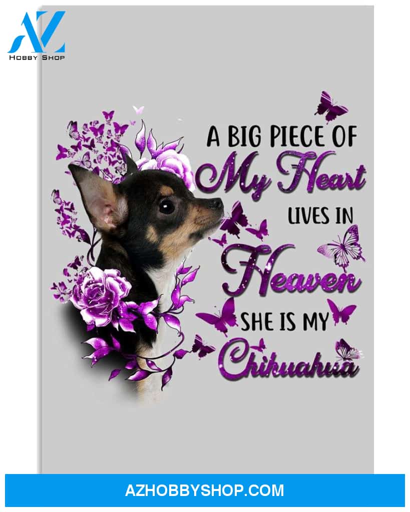 A big piece of my heart lives in heaven widow poster