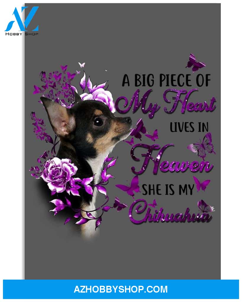 A big piece of my heart lives in heaven widow poster