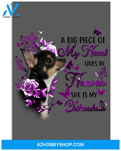 A big piece of my heart lives in heaven widow poster